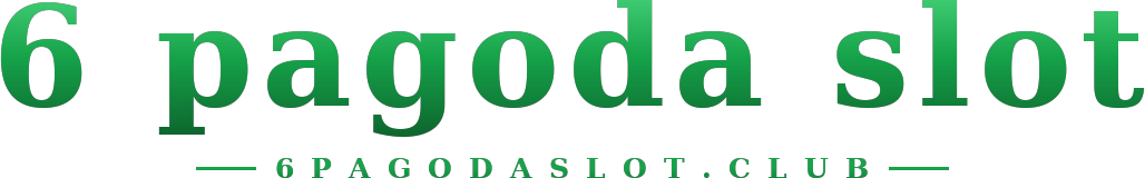 6 pagoda slot logo